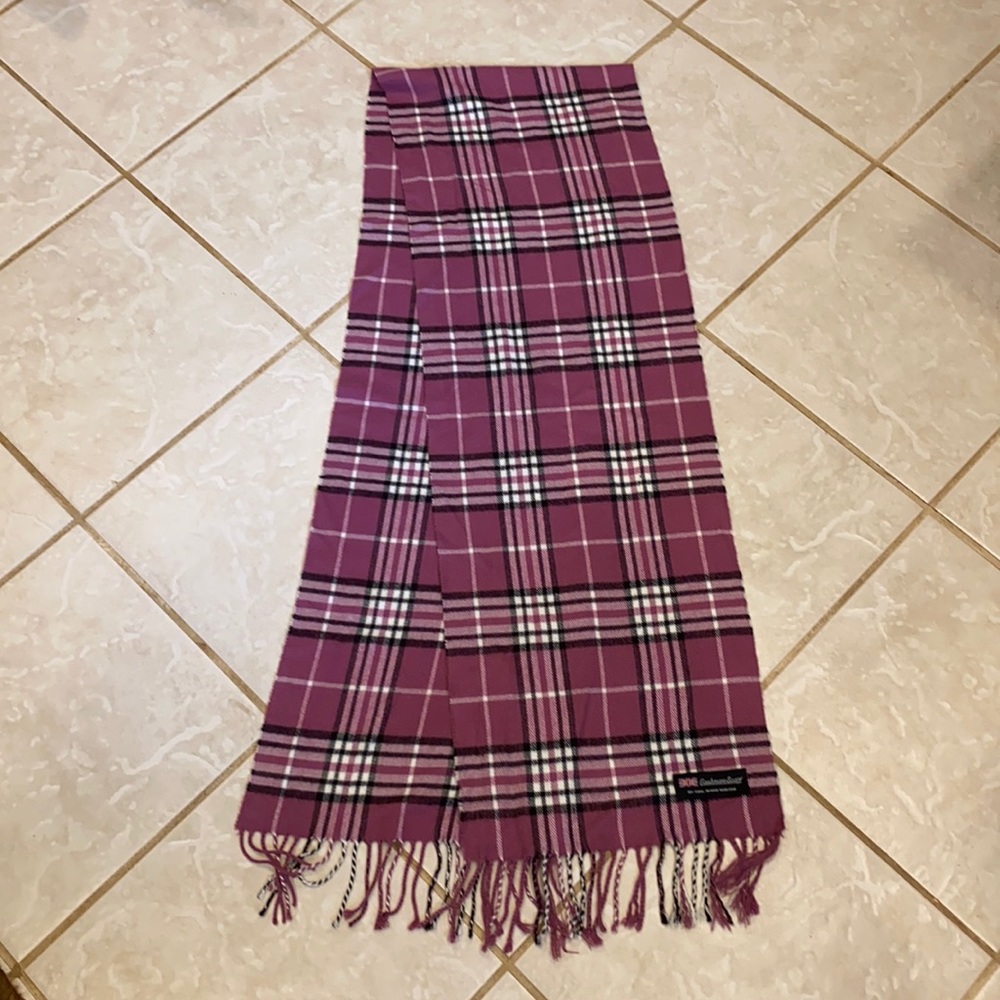 Cashmere Scarf in good condition 72x12”